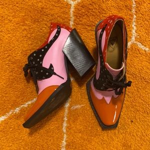 John fluevog heel boots